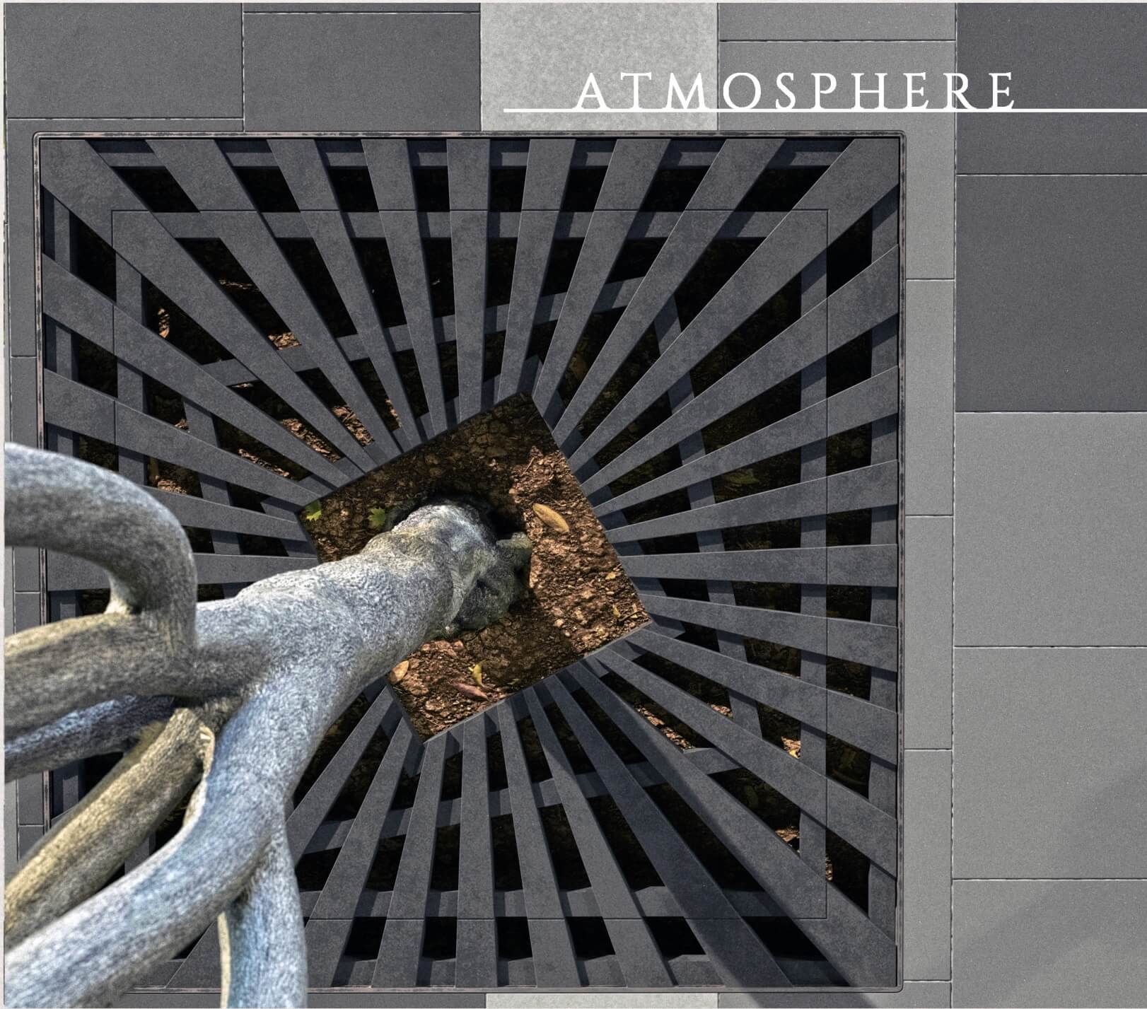 Приствольная решетка для дерева ZKING ATMOSPHERE 1.2х1.2м Черная в Твери фото