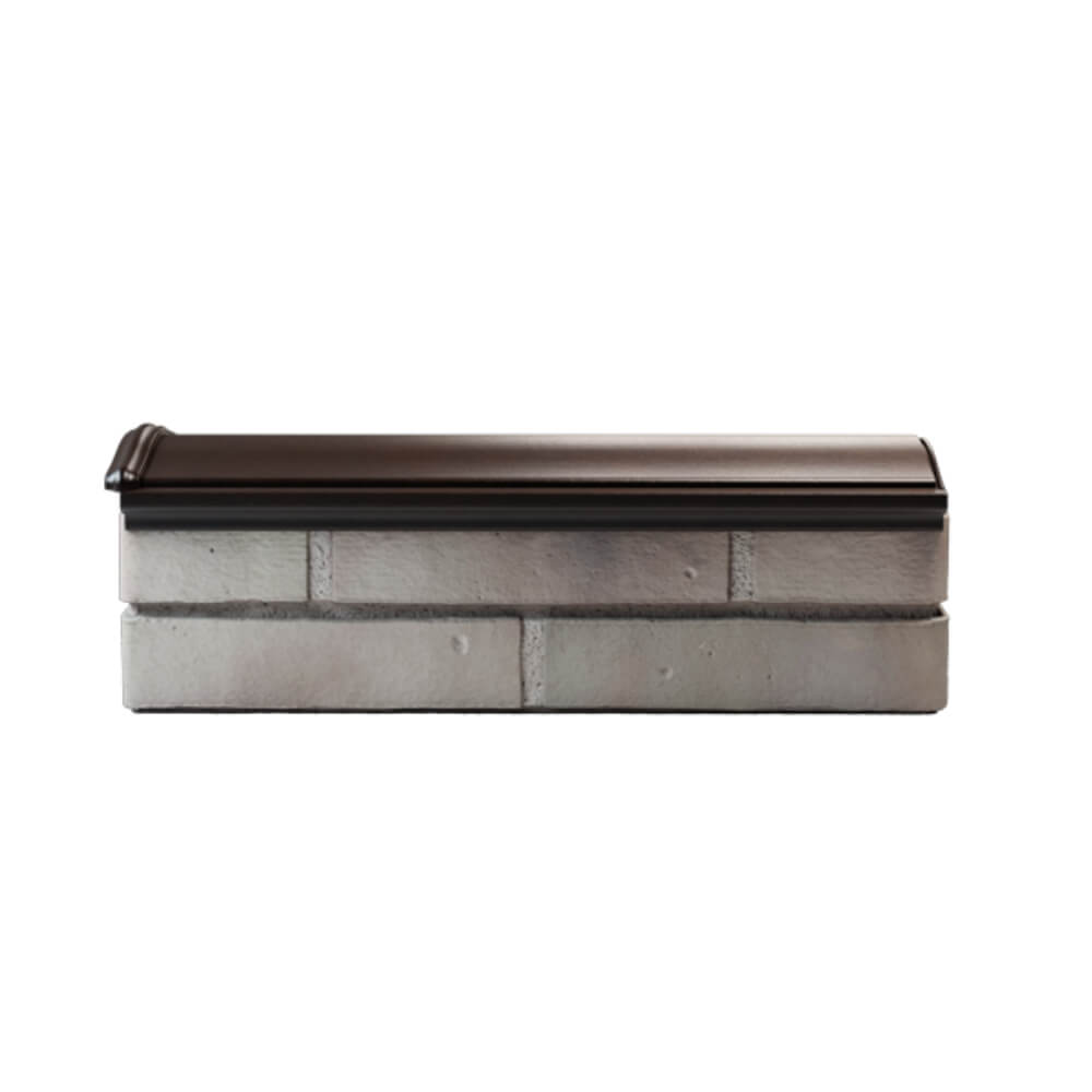 Парапет Zking Монблан Коричневый посадка на 0.5 кирпича (130мм) в Твери фото