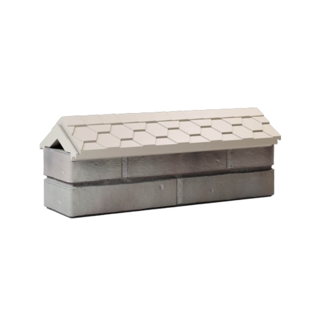 Парапет Zking Эверест Бежевый с посадкой на 0.5 кирпича (130мм) Тверь фото