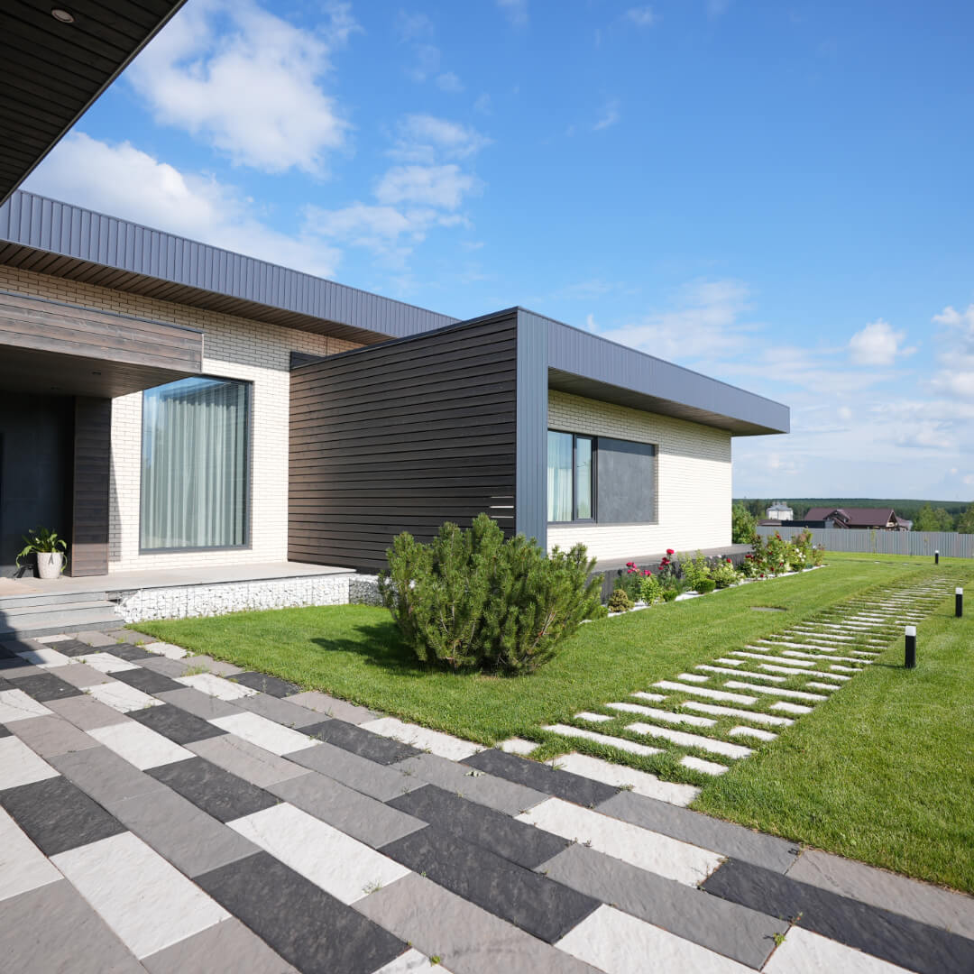 Шаговая плита STONE Графитовый Серый 990х330х55мм в Твери фото