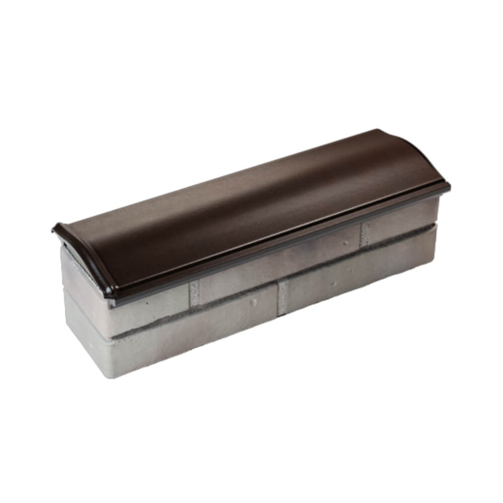 Парапет Zking Монблан Коричневый посадка на 0.5 кирпича (130мм) в Твери фото