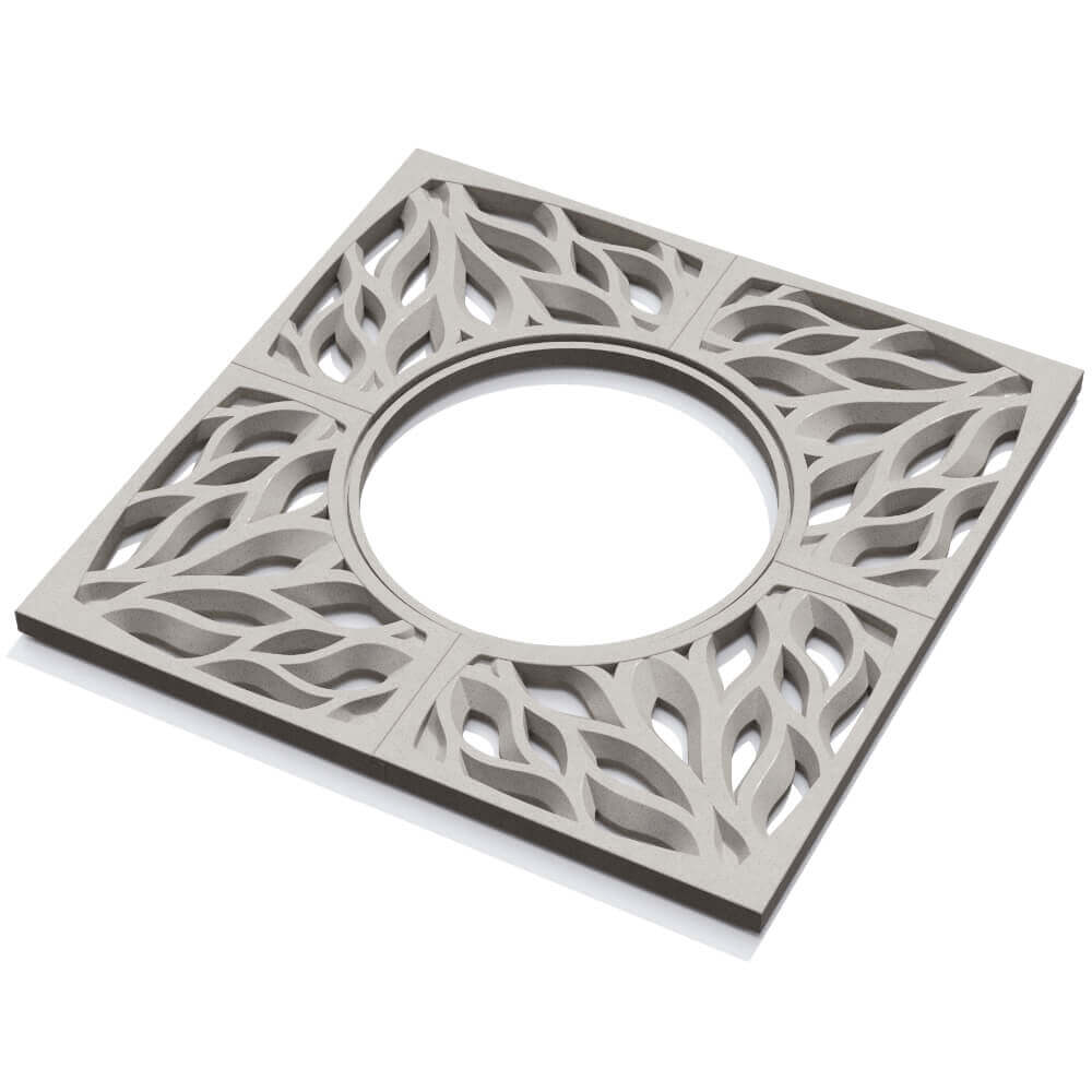 Приствольная решетка для дерева ZKING CRUST 1.2х1.2м Бежевая в Твери фото