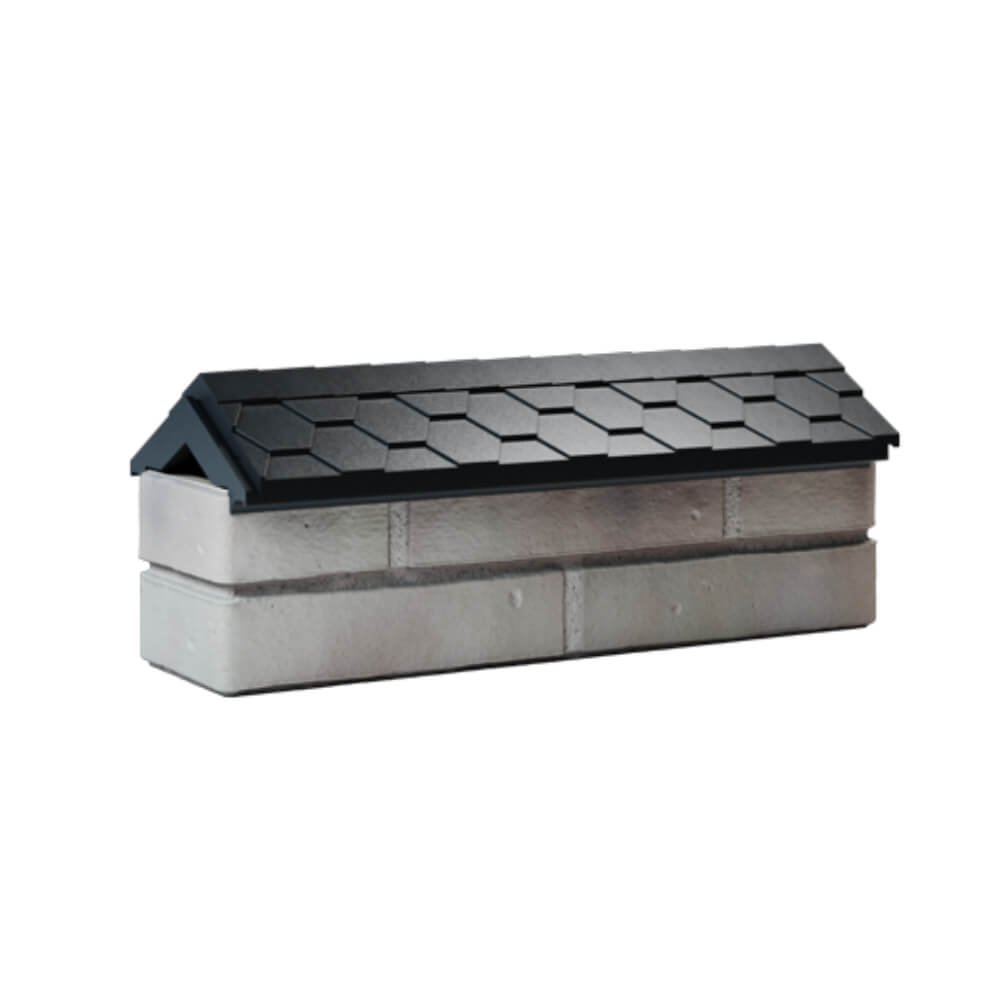 Парапет Zking Эверест Черный с посадкой на 0.5 кирпича (130мм) Тверь фото