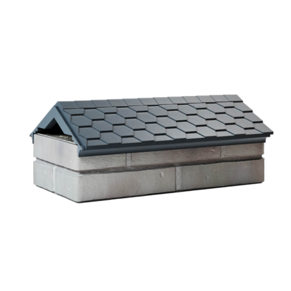 Парапет Zking Эверест Серый с посадкой на 1 кирпич (200/225/255мм) Тверь фото