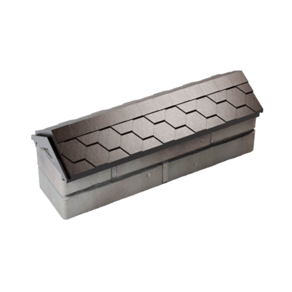 Парапет Zking Эверест Коричневый с посадкой на 0.5 кирпича (130мм) в Твери фото