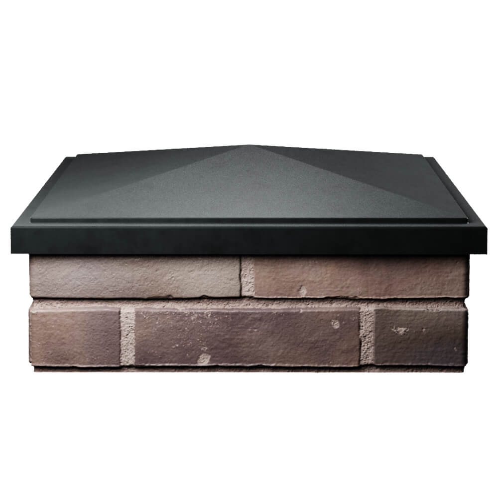 Колпак Zking БонаМоно Черный на столб 2х2 кирпича (515х515, 530х530мм) Тверь фото