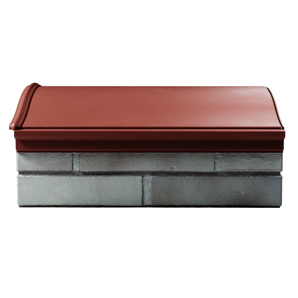 Парапет Zking Монблан Красный посадка на 1.5 кирпича (355/385мм) в Твери фото