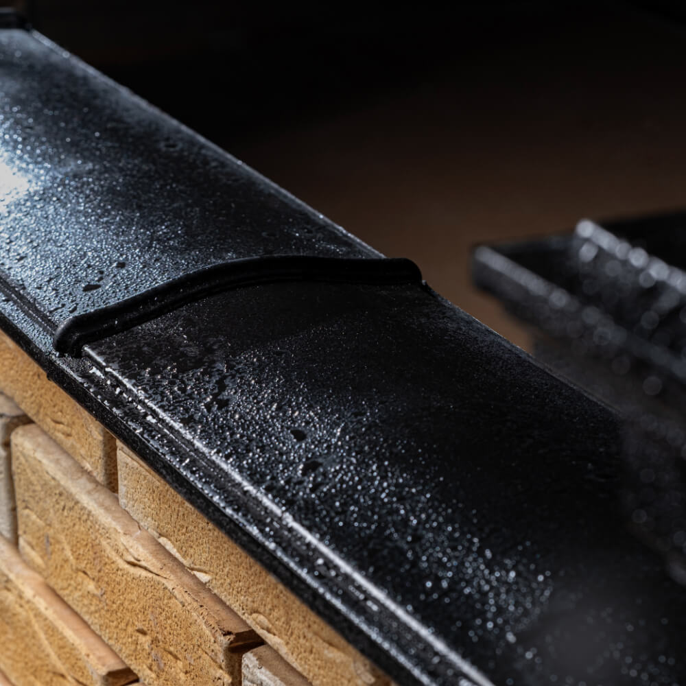 Парапет Zking Монблан Черный посадка на 0.5 кирпича (130мм) в Твери фото