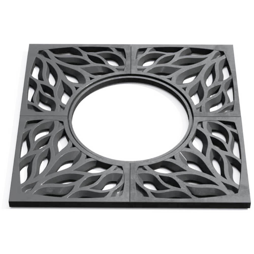 Приствольная решетка для дерева ZKING CRUST 1.2х1.2м Серая Тверь фото