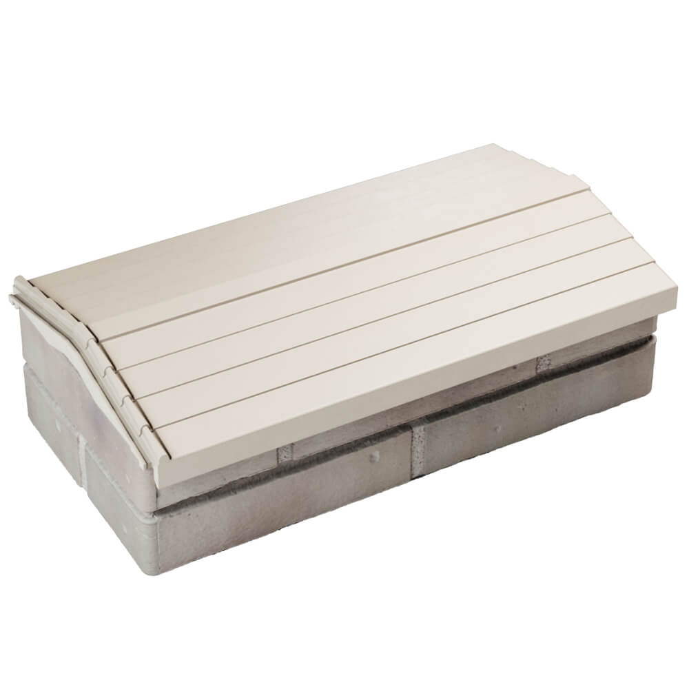 Парапет Zking Бона ХайТек Бежевый с посадкой на 1 кирпич (200/225/255мм) в Твери фото