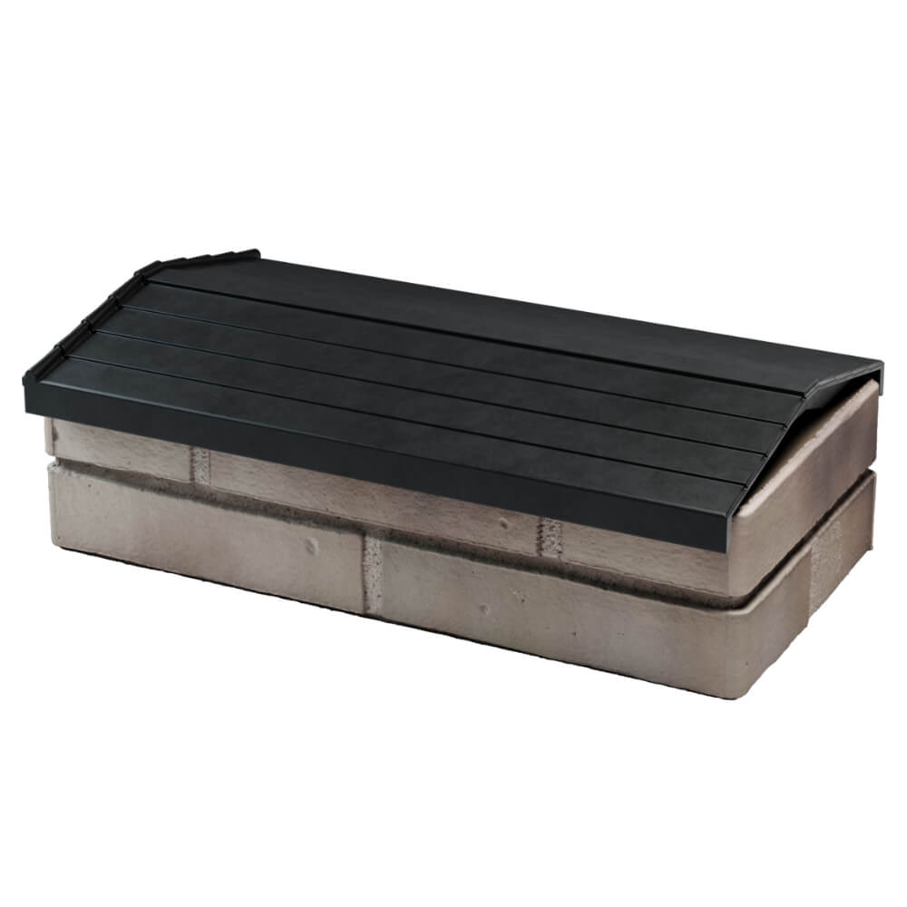 Парапет Zking Бона ХайТек Черный с посадкой на 1 кирпич (200/225/255мм) в Твери фото