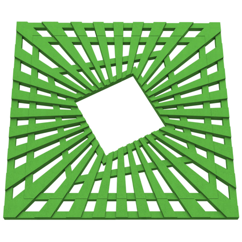 Приствольная решетка для дерева ZKING ATMOSPHERE 1.2х1.2м Зеленая в Твери фото