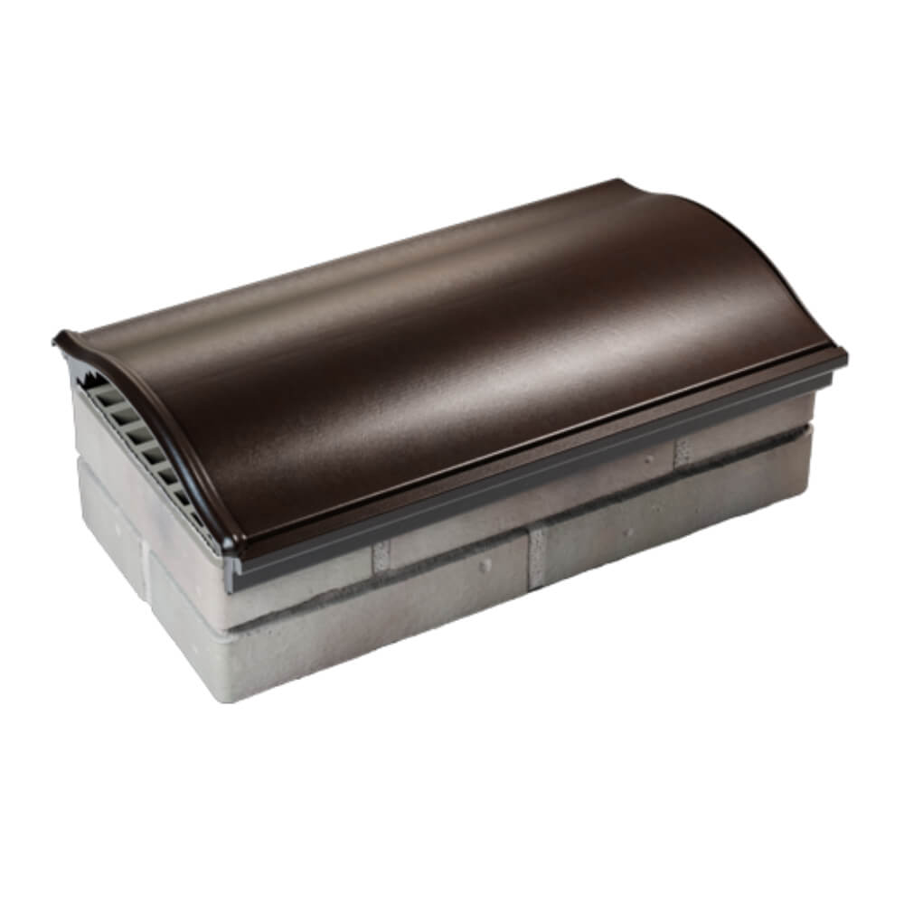 Парапет Zking Монблан Коричневый посадка на 1 кирпич (200/225/255мм) в Твери фото