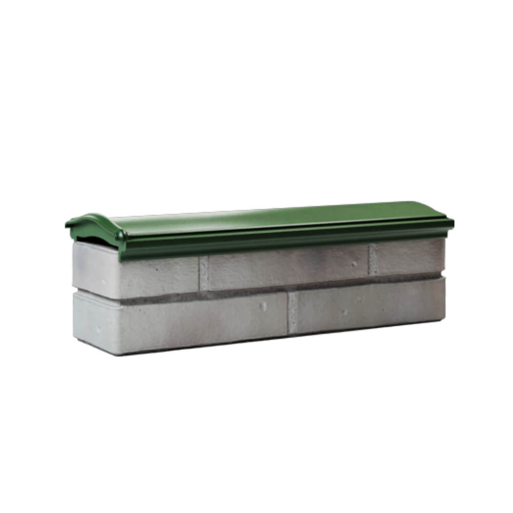 Парапет Zking Монблан Зеленый посадка на 0.5 кирпича (130мм) Тверь фото