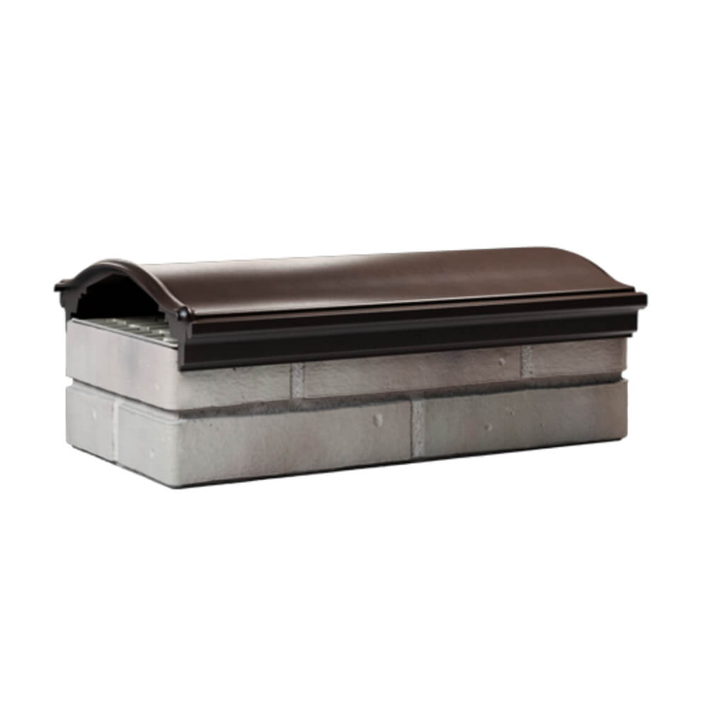 Парапет Zking Монблан Коричневый посадка на 1 кирпич (200/225/255мм) Тверь фото