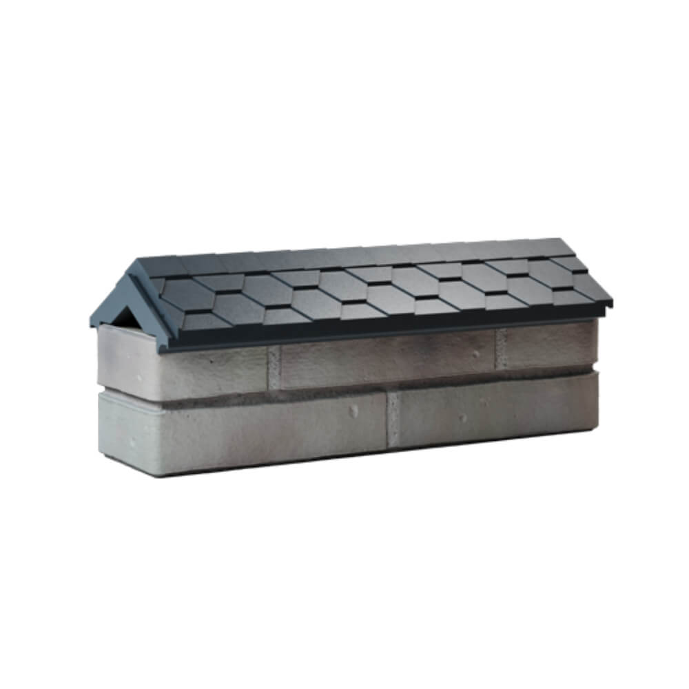 Парапет Zking Эверест Серый с посадкой на 0.5 кирпича (130мм) Тверь фото