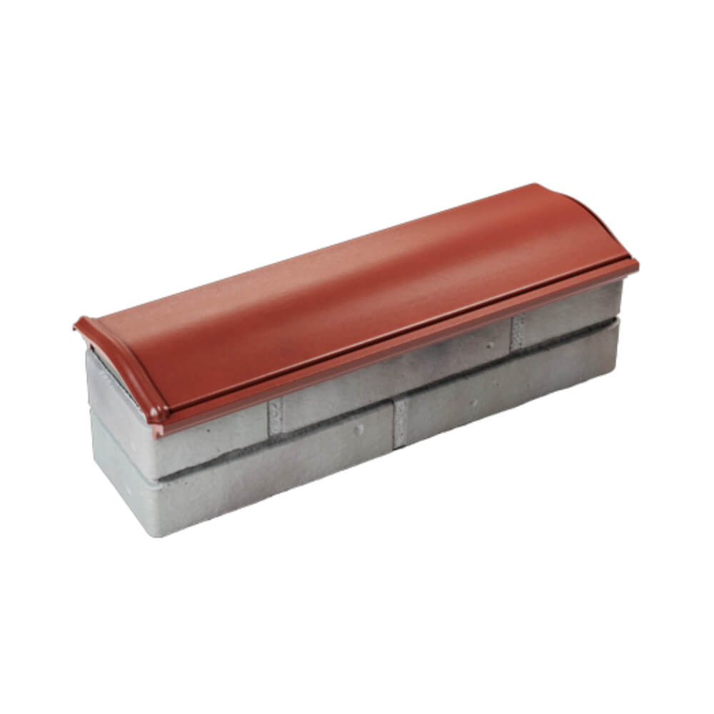 Парапет Zking Монблан Красный посадка на 0.5 кирпича (130мм) в Твери фото