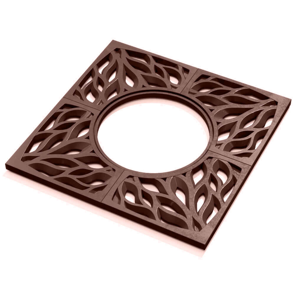 Приствольная решетка для дерева ZKING CRUST 1.2х1.2м Коричневая в Твери фото