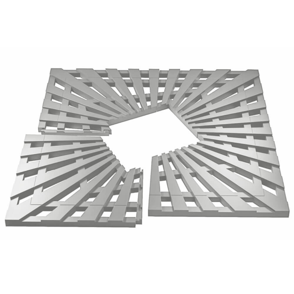 Приствольная решетка для дерева ZKING ATMOSPHERE 1.2х1.2м Бежевая в Твери фото