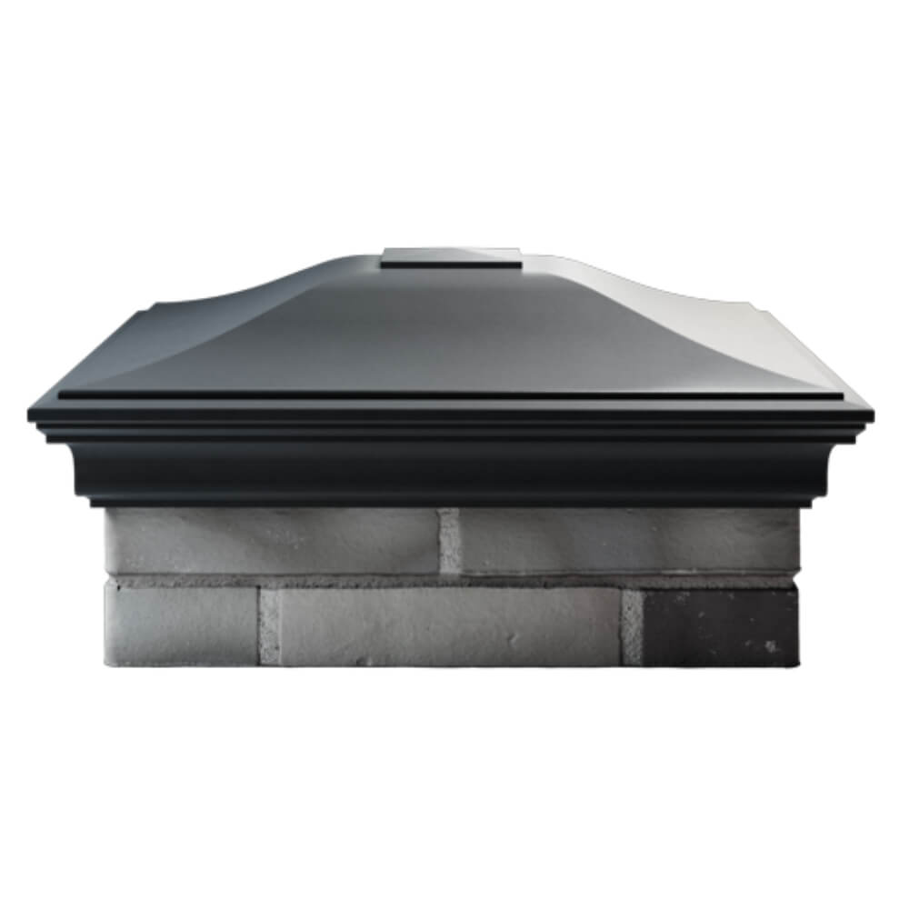 Колпак Zking Монблан Серый на столб 2х2 кирпича (515х515мм) в Твери фото