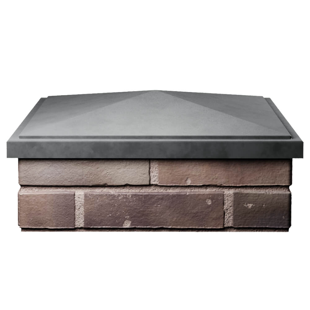 Колпак Zking БонаМоно Серый на столб 2х2 кирпича (515х515, 530х530мм) Тверь фото