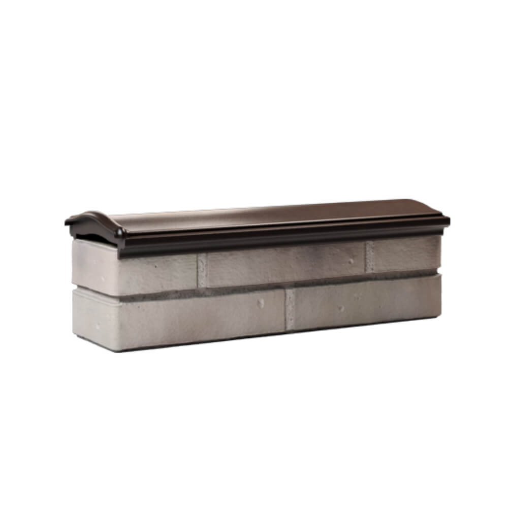 Парапет Zking Монблан Коричневый посадка на 0.5 кирпича (130мм) Тверь фото