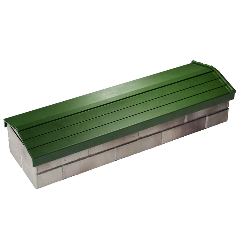 Парапет Zking Бона ХайТек Зеленый посадка на 0.5 кирпича (130мм) в Твери фото