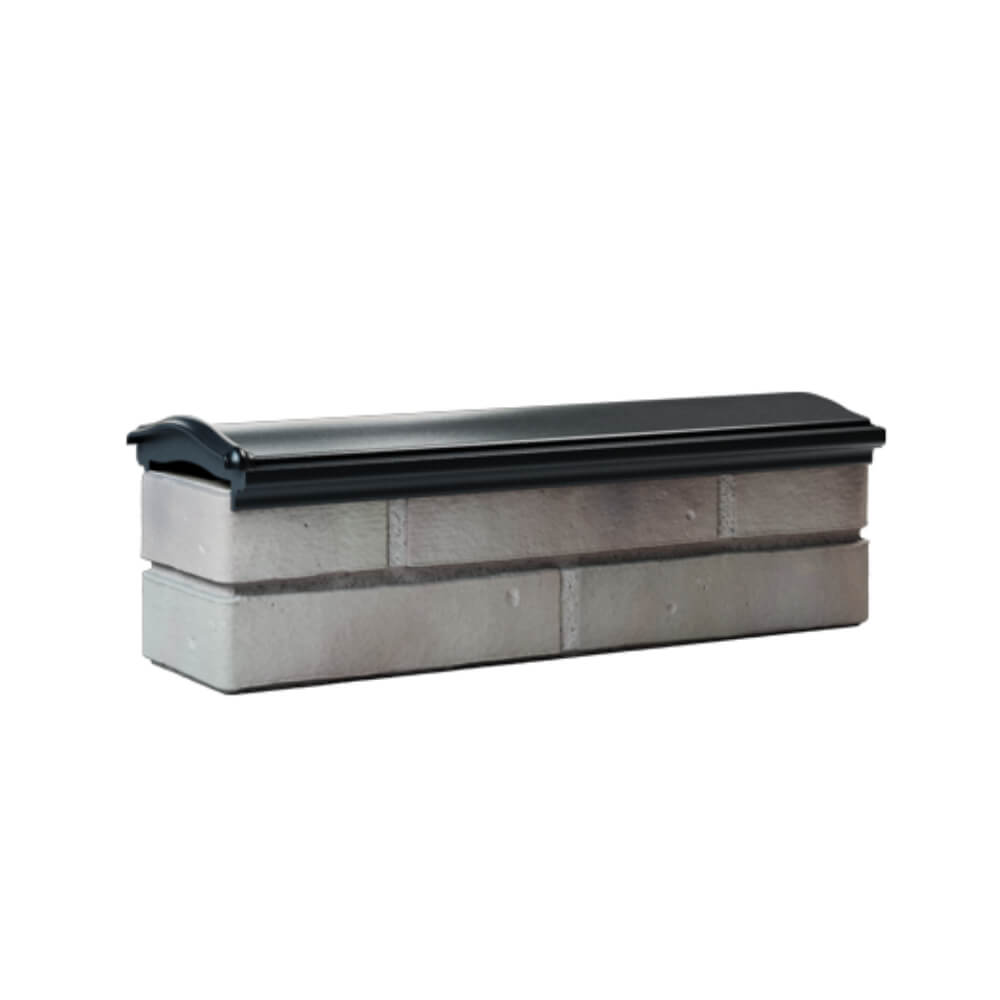 Парапет Zking Монблан Черный посадка на 0.5 кирпича (130мм) Тверь фото