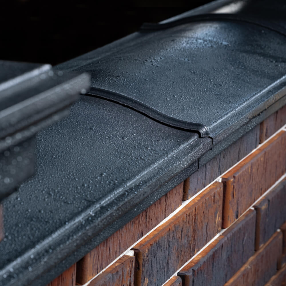 Парапет Zking Монблан Черный посадка на 0.5 кирпича (130мм) в Твери фото