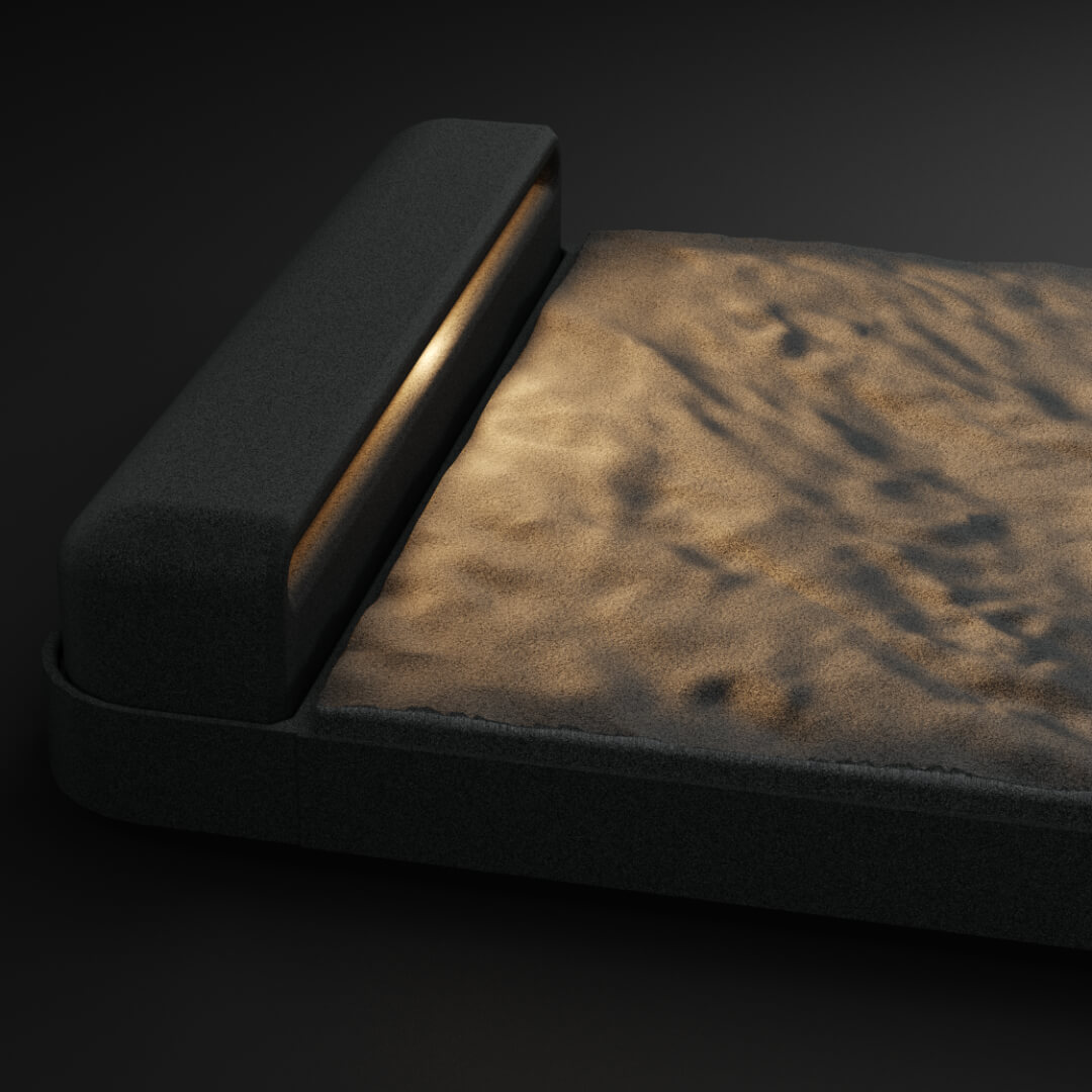 LED Светильник для шаговой плиты STONE Графитовый Серый 330х75х98мм Тверь фото