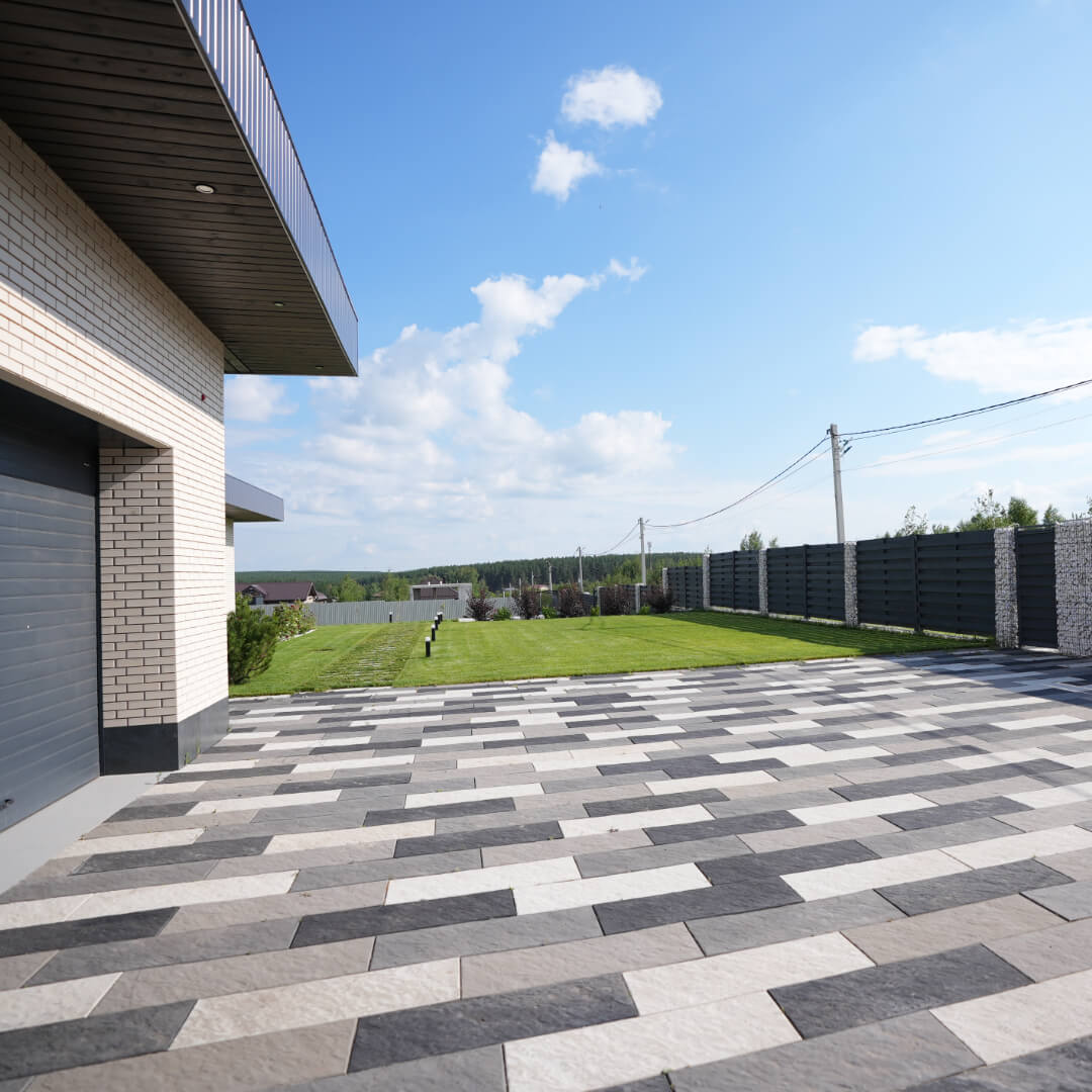 Шаговая плита STONE Графитовый Серый 990х330х55мм в Твери фото